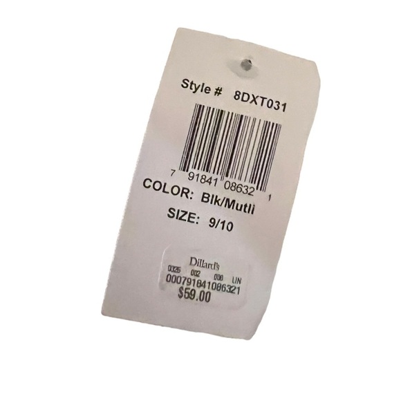 NWT B Darlin Floral Babydoll Dress Short Puff Sleeve 9/10 - Picture 12 of 12